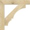 Ekena Millwork Balboa Block Rough Sawn Bracket, Douglas Fir, 4"W x 28"D x 28"H BKT04X28X28BOA05RDF - alternate 4